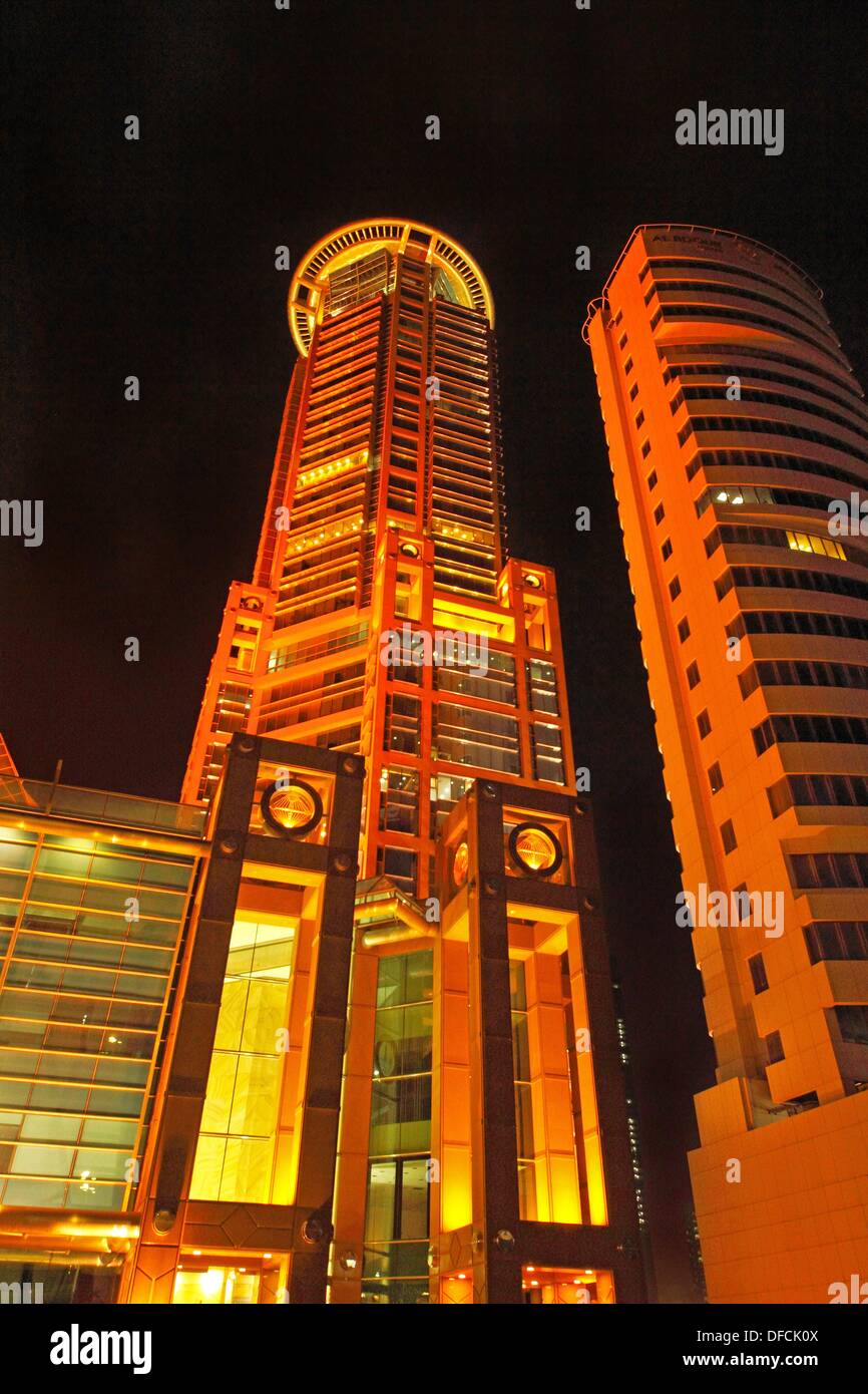 Skyscraper,Dar AlAwadi Building, Downtown, Kuwait city, Kuwait Stock