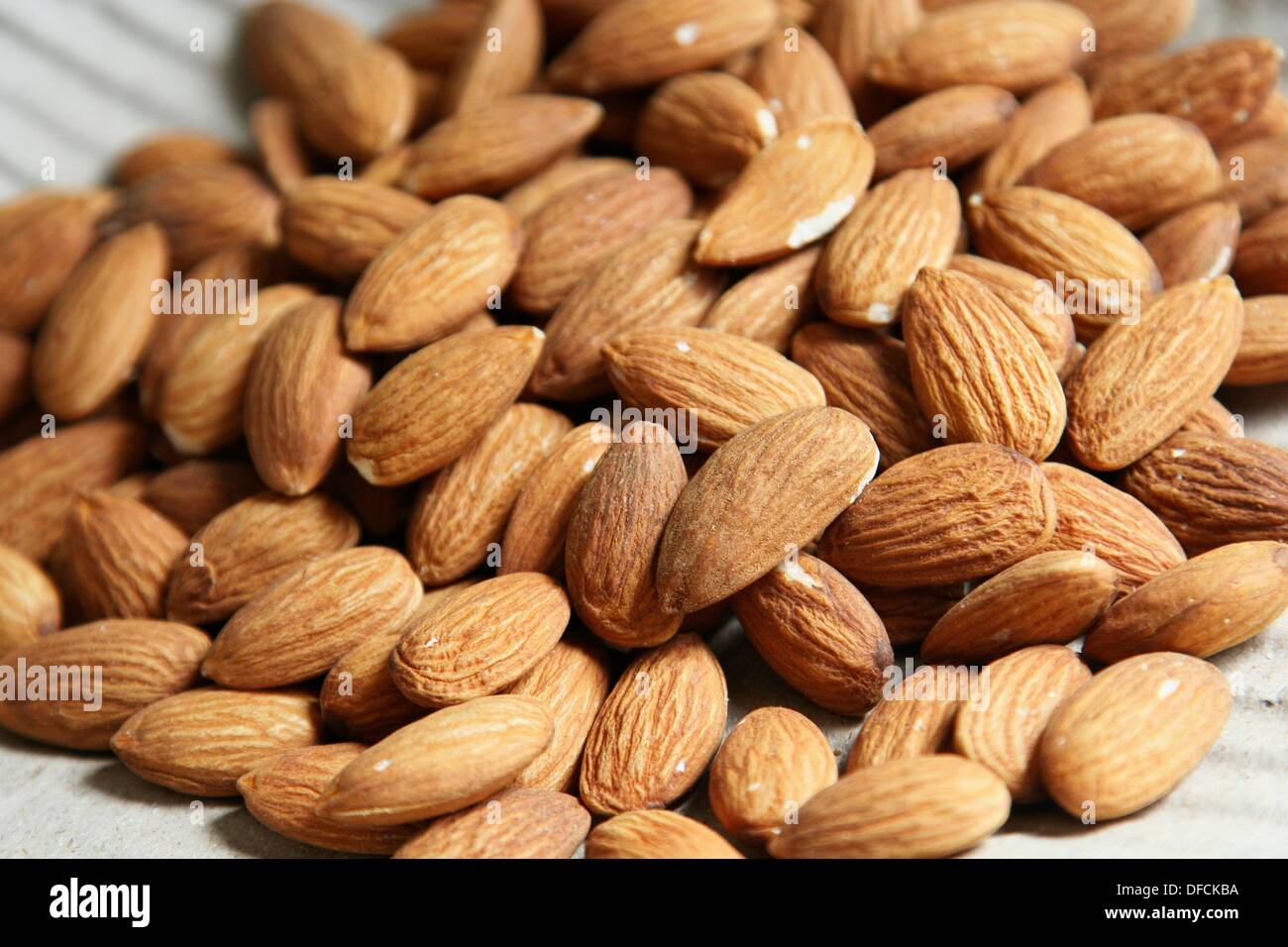 Dry fruit, whole Almonds nuts Stock Photo Alamy