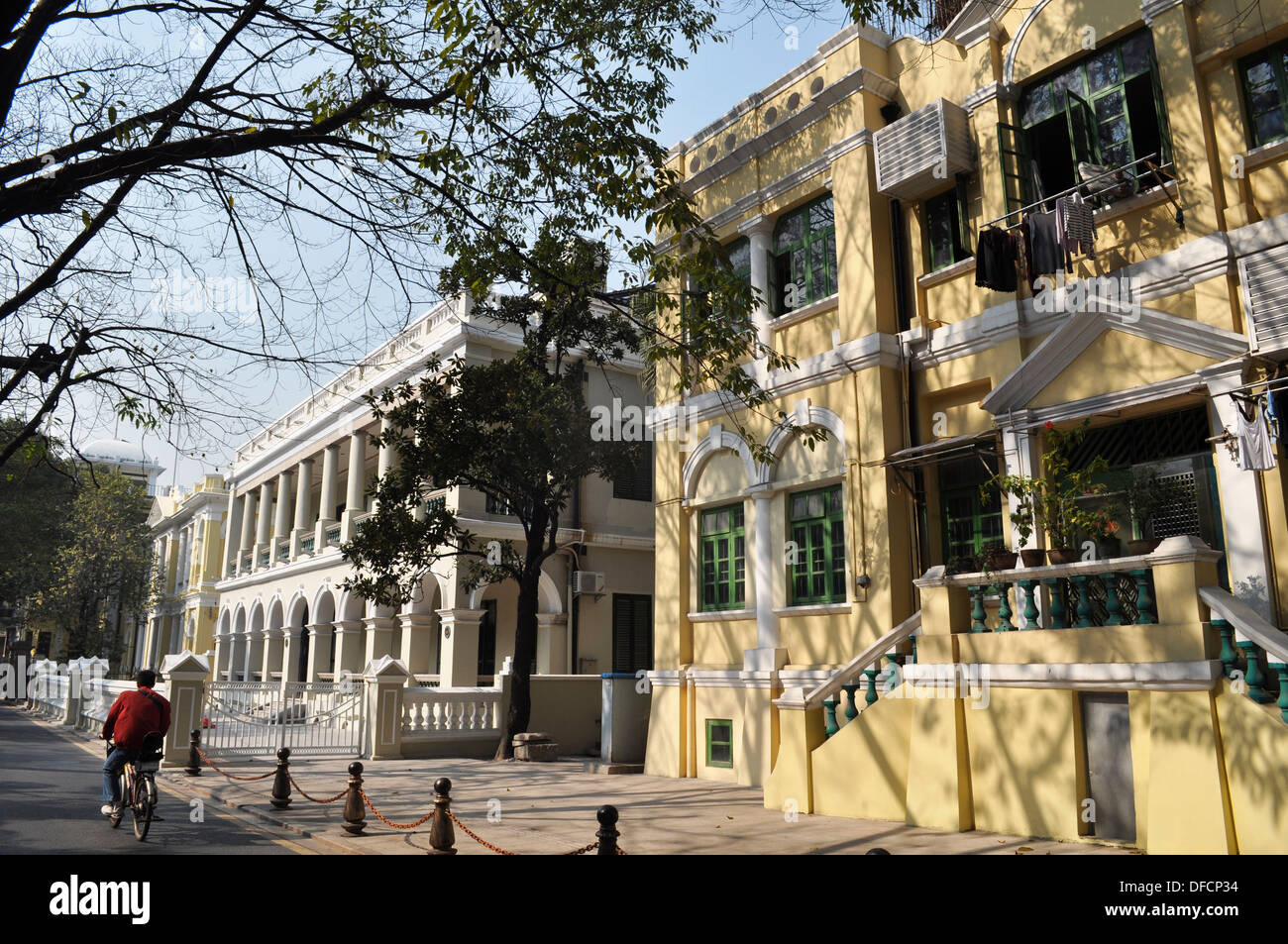 Guangzhou (China) old houses in Shiamian Island Stock Photo Alamy