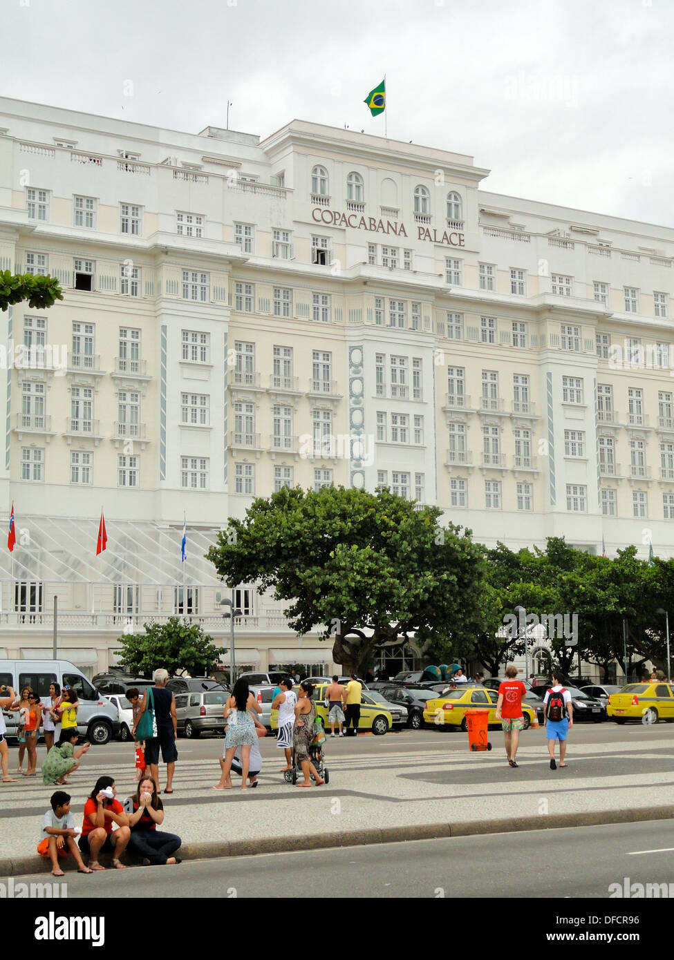 The Copacabana Palace hotel in Rio de Janeiro, Brazil Stock Photo