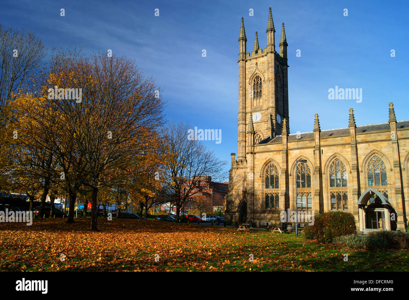 UK,South Yorkshire,Sheffield,St Mary's Church Stock Photo