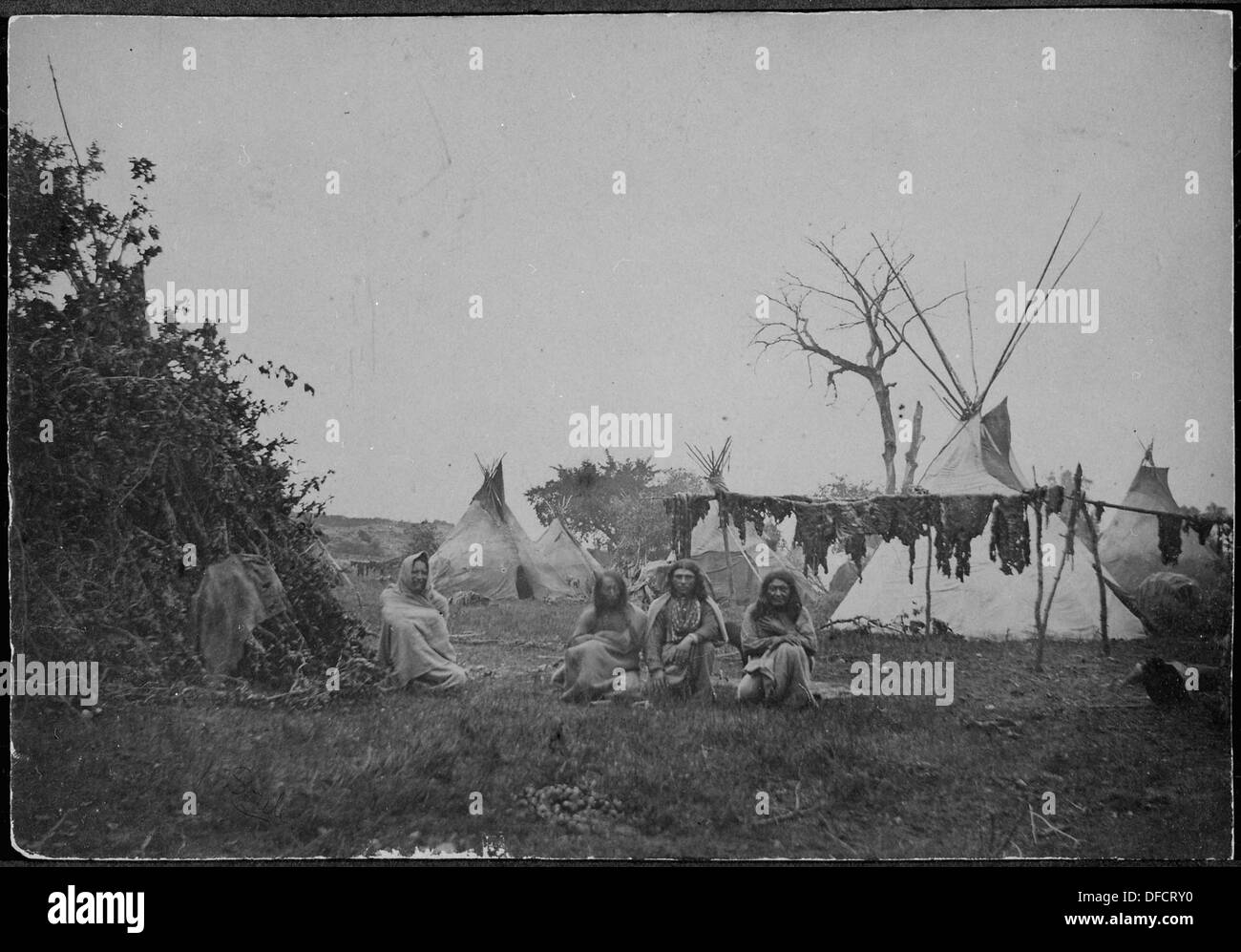 Comanche hunters Black and White Stock Photos & Images Alamy