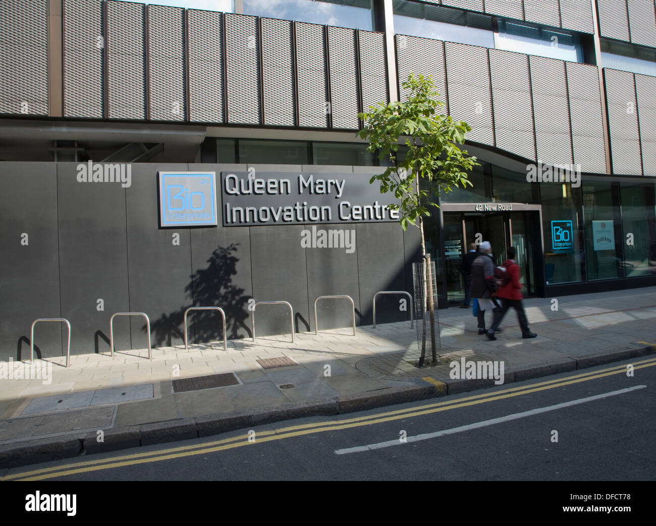 Queen mary innovation centre building hires stock photography and