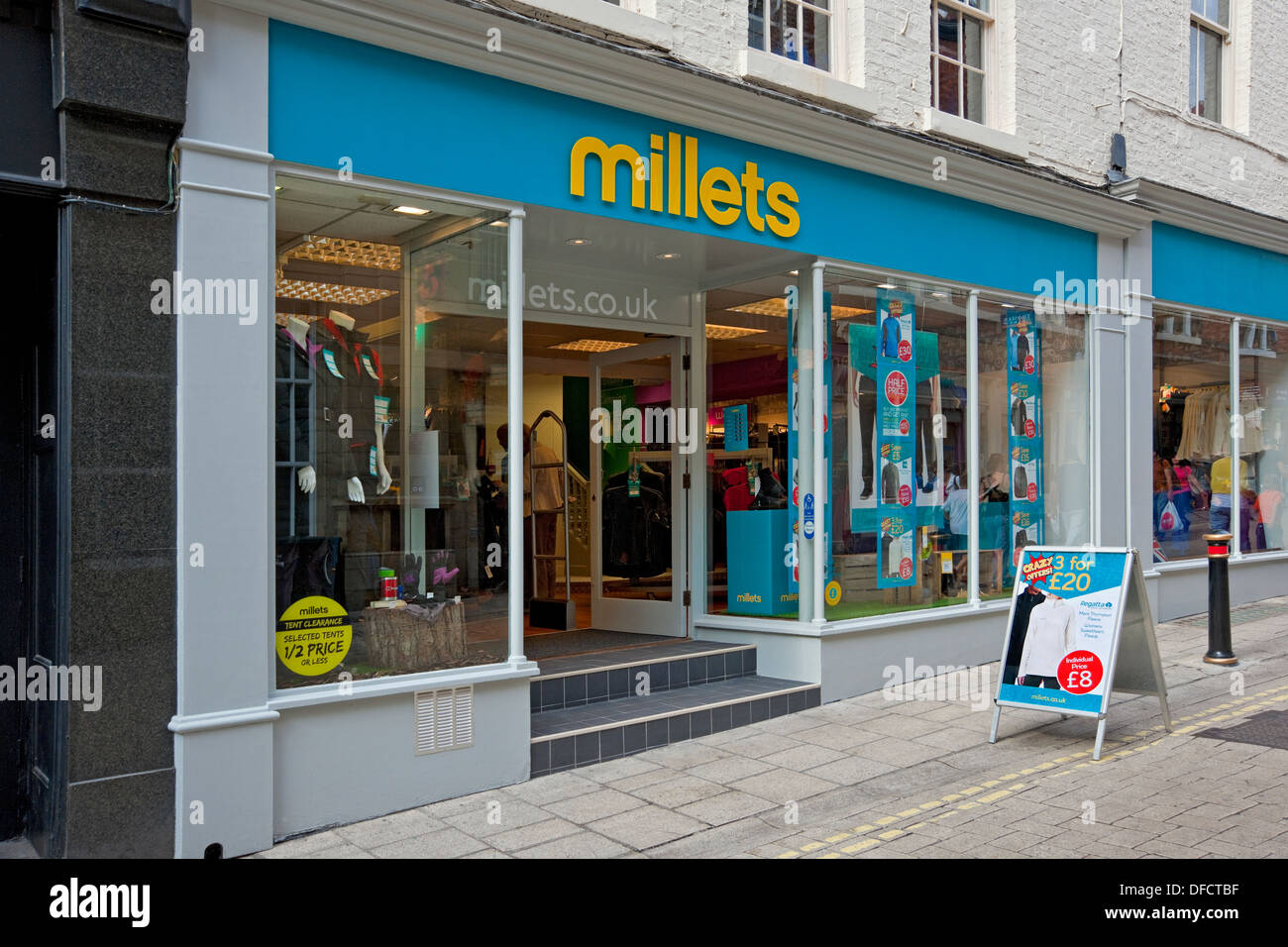 Millets outdoor clothing & and camping equipment store shop Market