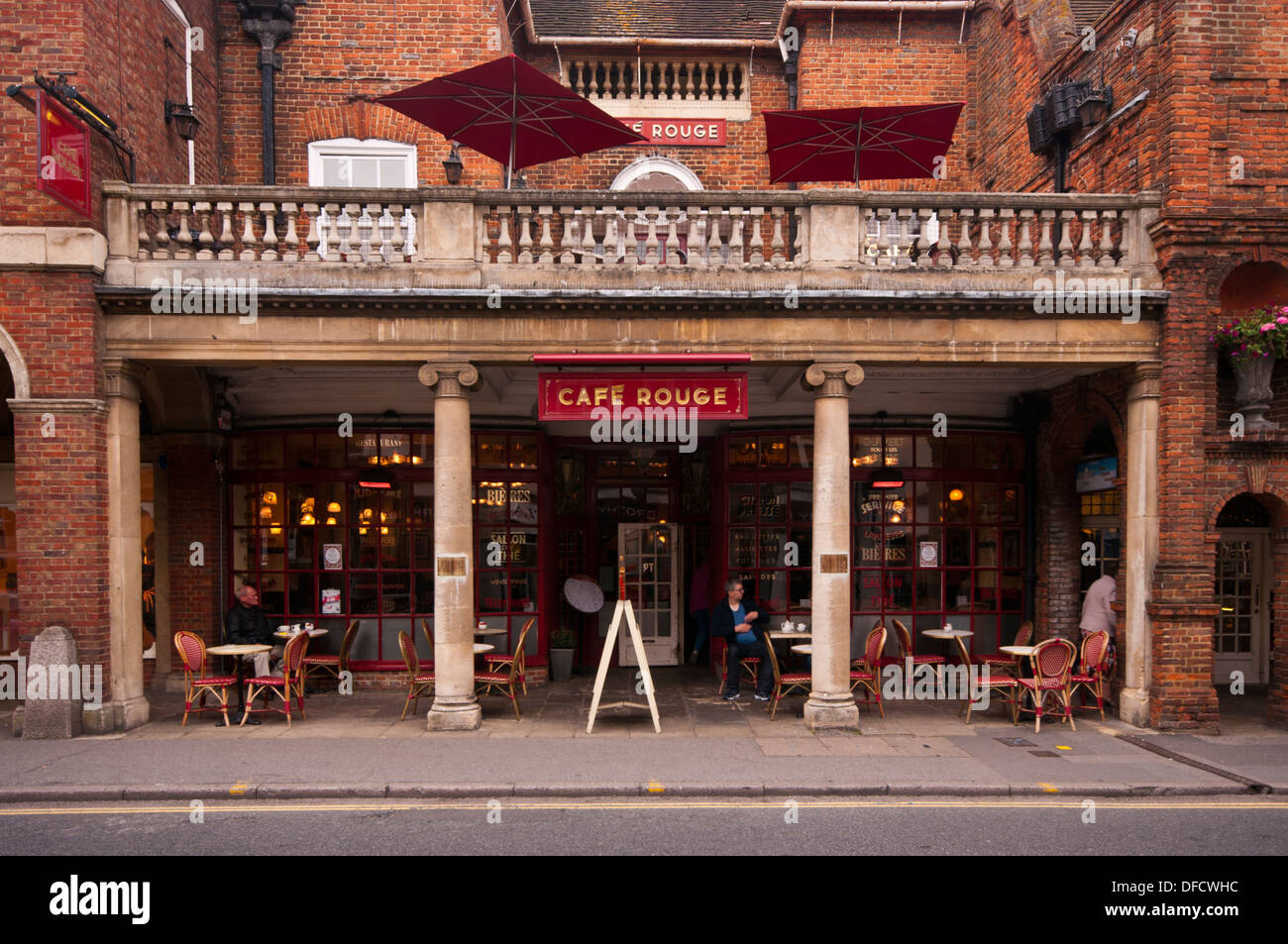 Exterior Of A Cafe Rouge In The UK Stock Photo - Alamy