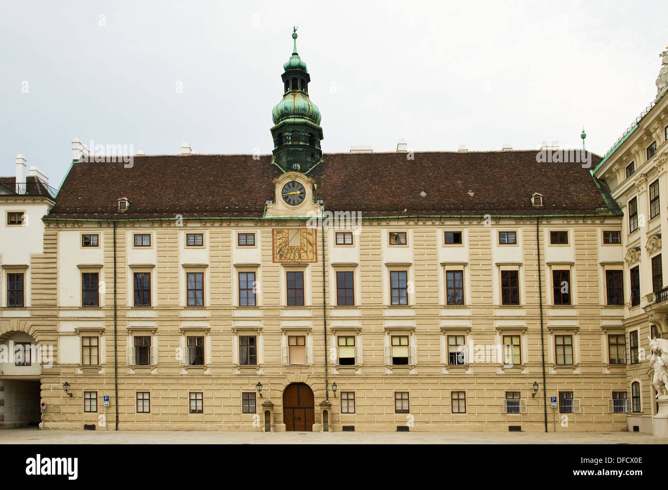 Hofburg Imperial palace at Vienna, Austria Stock Photo