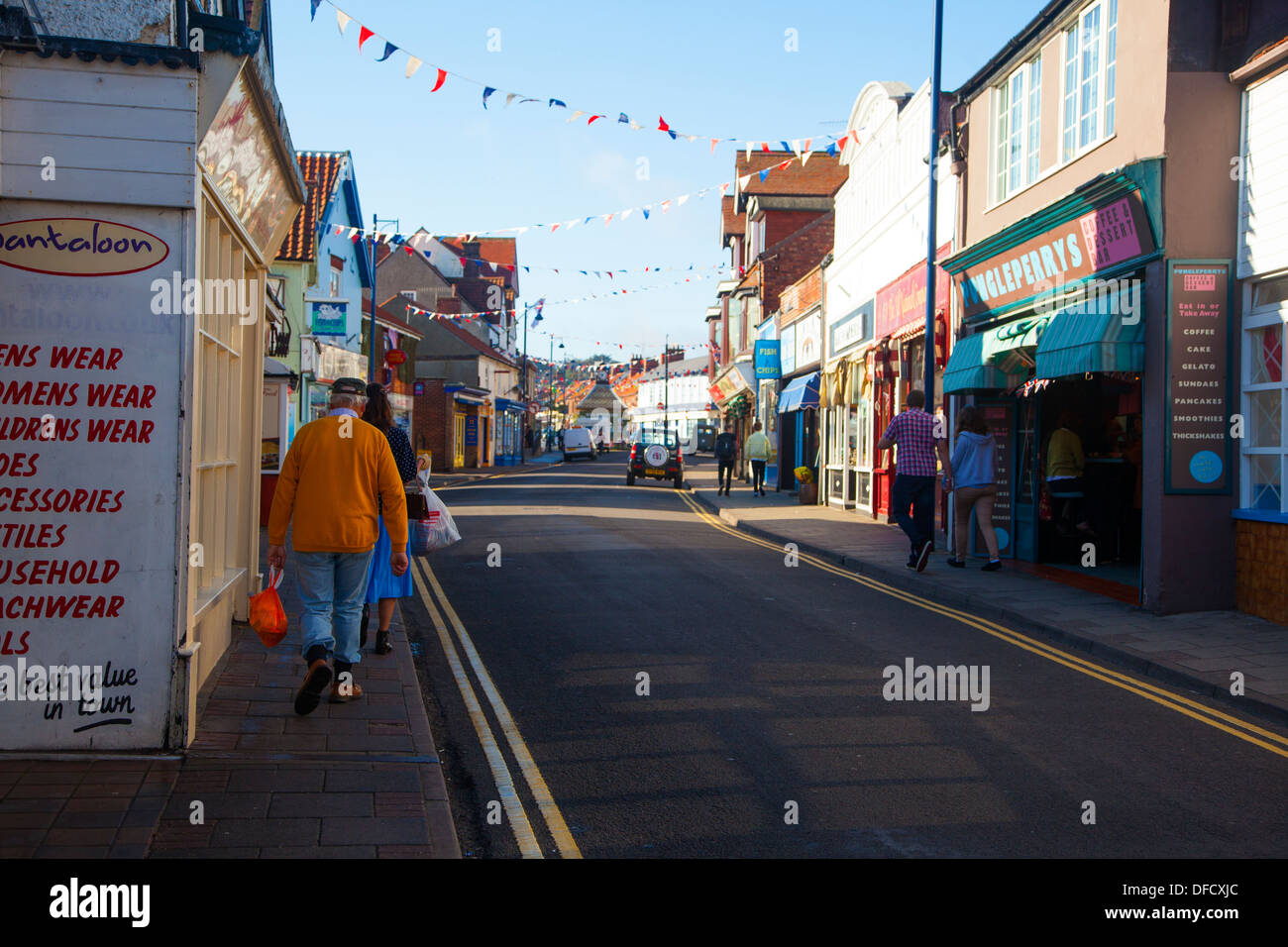Sheringham norfolk high street hires stock photography and images Alamy