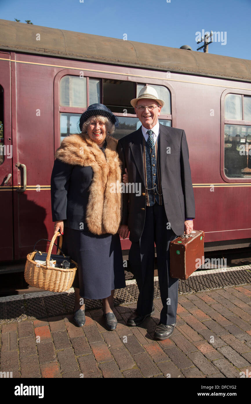 Sheringham 1940's weekend festival Stock Photo