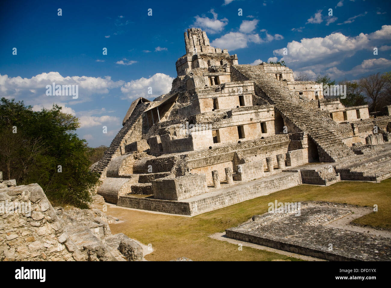 Edzná Archaeological Site, Yucatan Peninsula, Mexico Stock Photo Alamy
