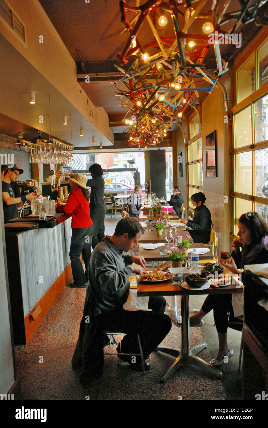 Coffee shop, Toronto, Ontario, Canada Stock Photo Alamy