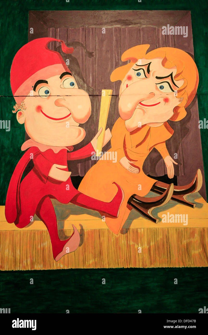 Punch and judy artwork hires stock photography and images Alamy