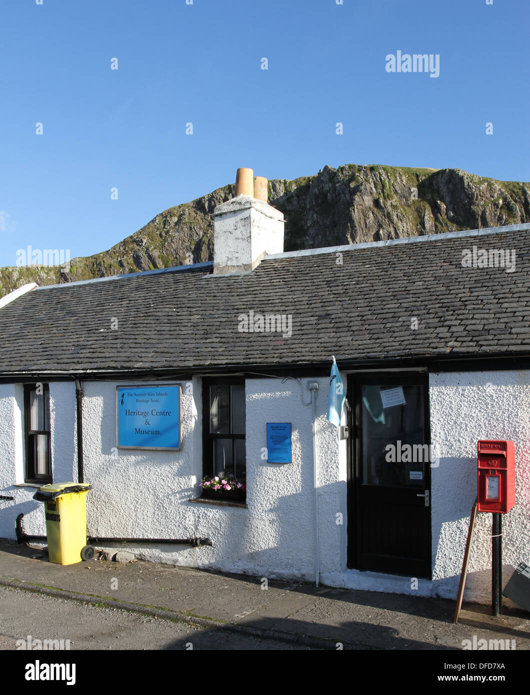 Exterior Heritage Centre and Museum Ellenabeich Isle of Seil Scotland