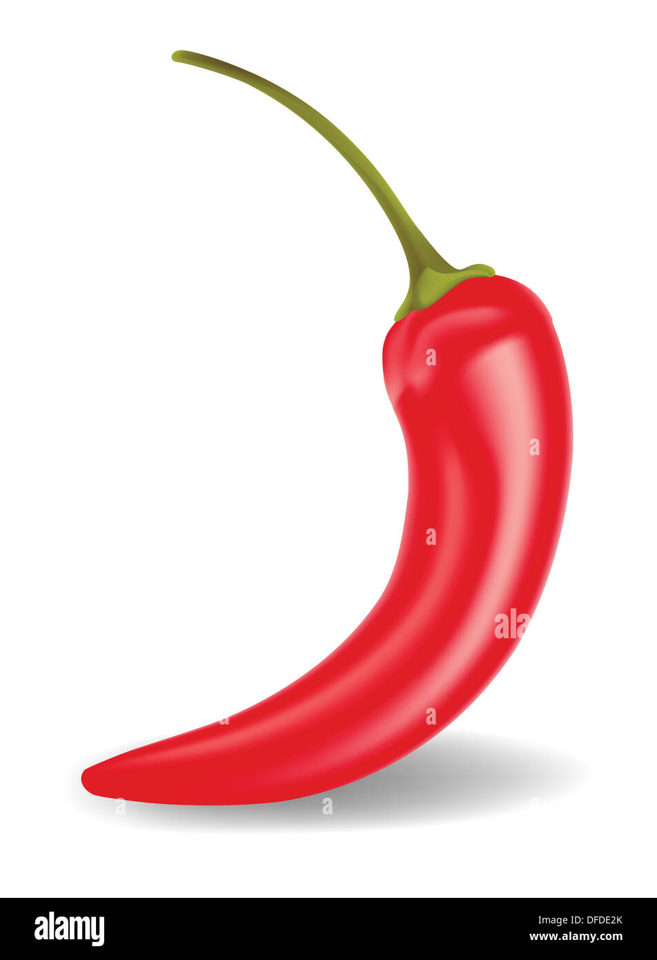 Single chili Cut Out Stock Images & Pictures Alamy