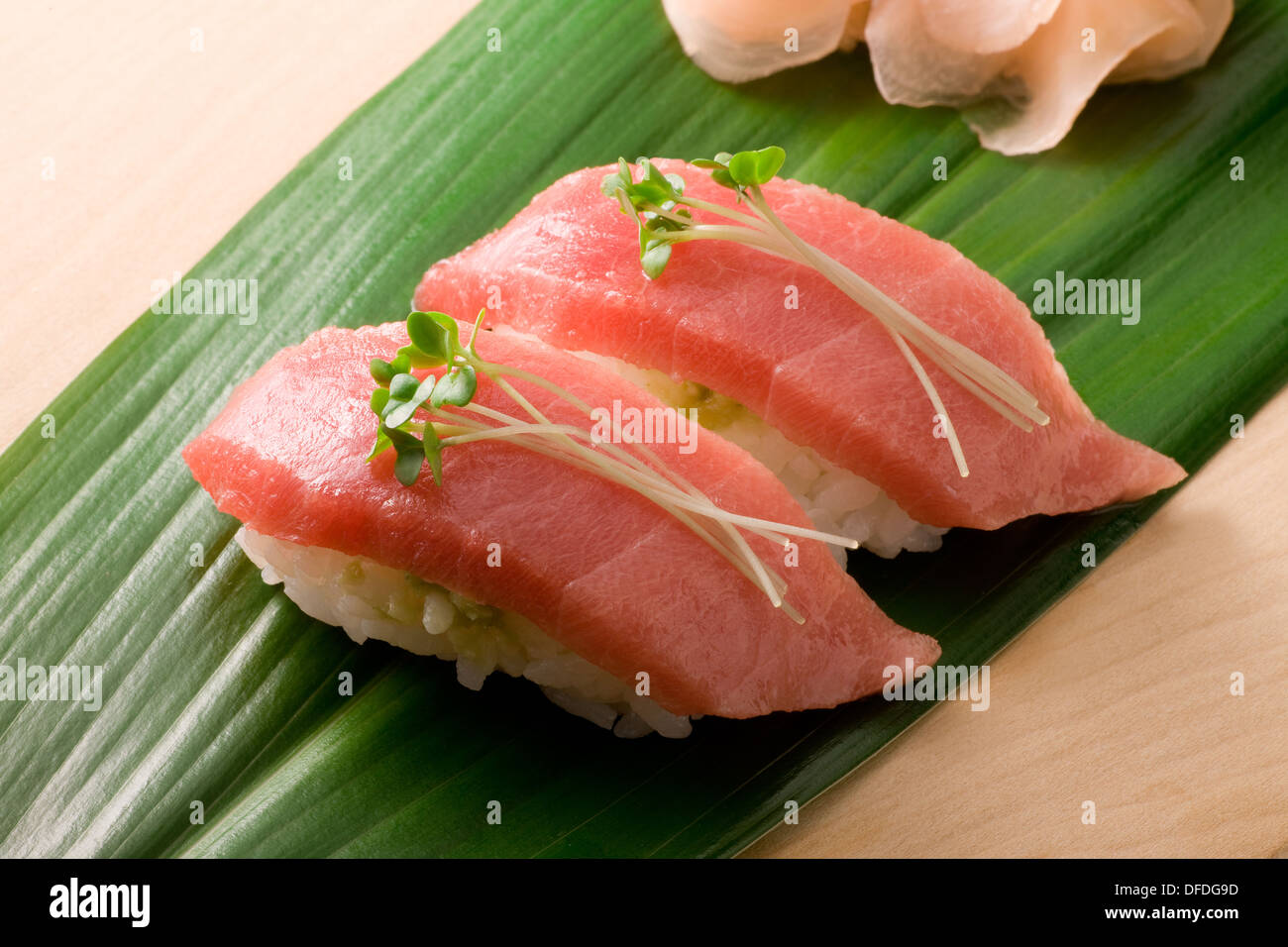 Fatty Tuna Sushi Stock Photo Alamy Fatty Tuna Sushi Stock Photo Alamy