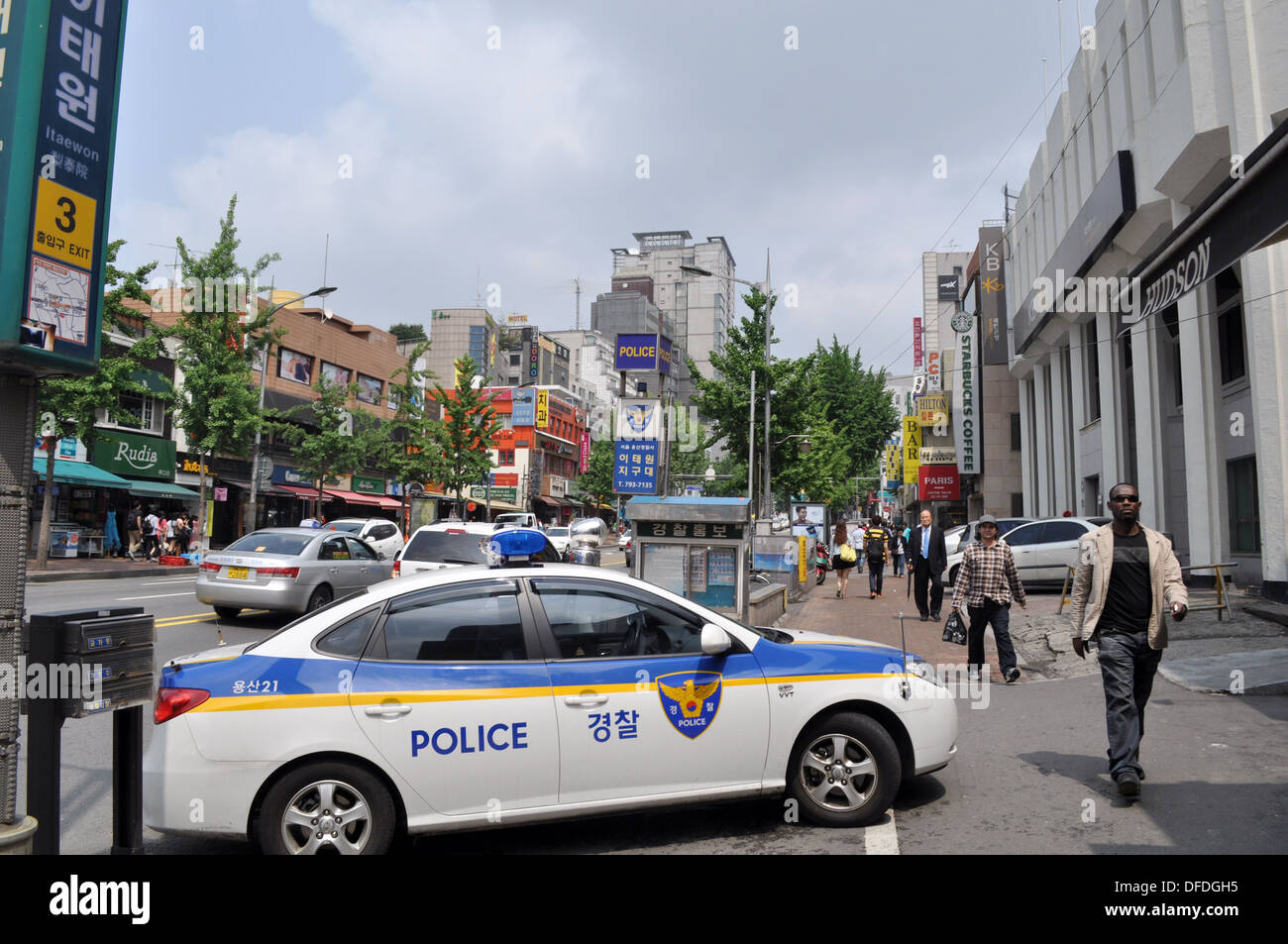 Korean Police Car