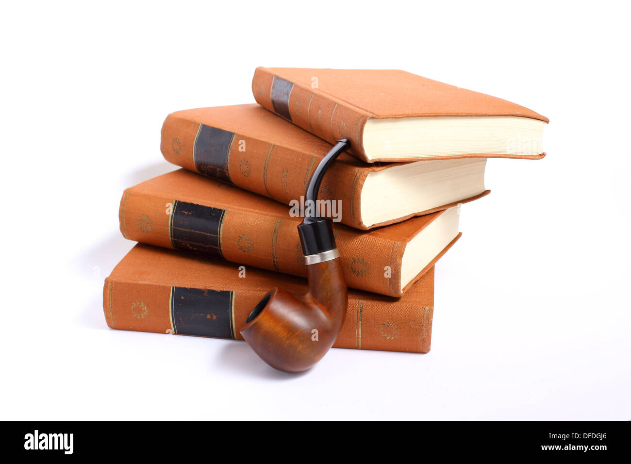 19th, background, book, books, brown, century, collection, data, education, hard, history, information, intellectual, isolated, Stock Photo