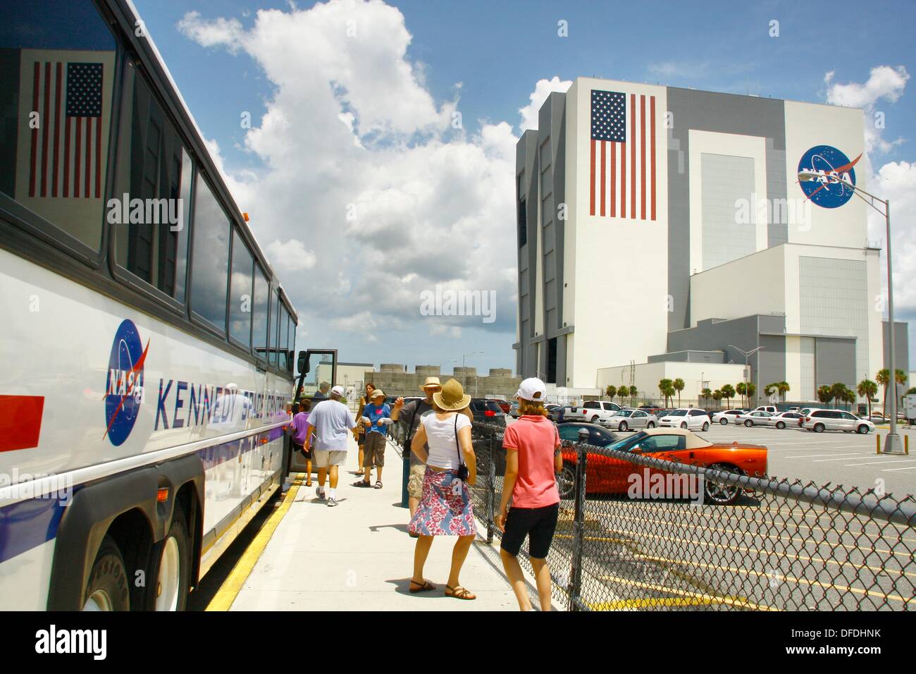 NASA, John F Kennedy Space Center, Cape Canaveral, Florida, USA Stock