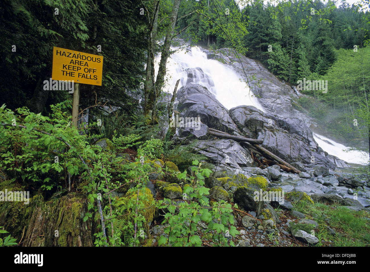 Granite Falls, Indian Arm Provincial Marine Park, Indian Arm, British