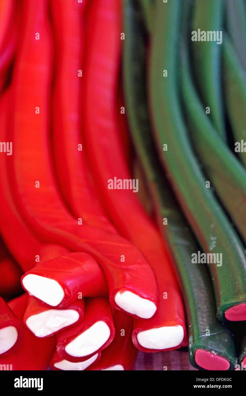 Strips of cream candy hires stock photography and images Alamy