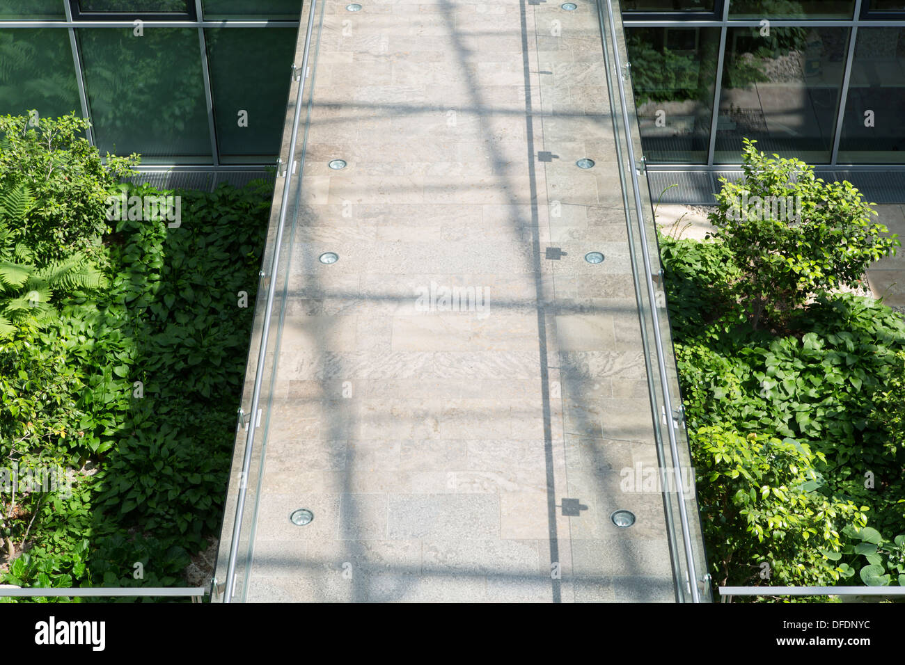 Germany Hannover Interior Of Greenhouse Stock Photo 61153552