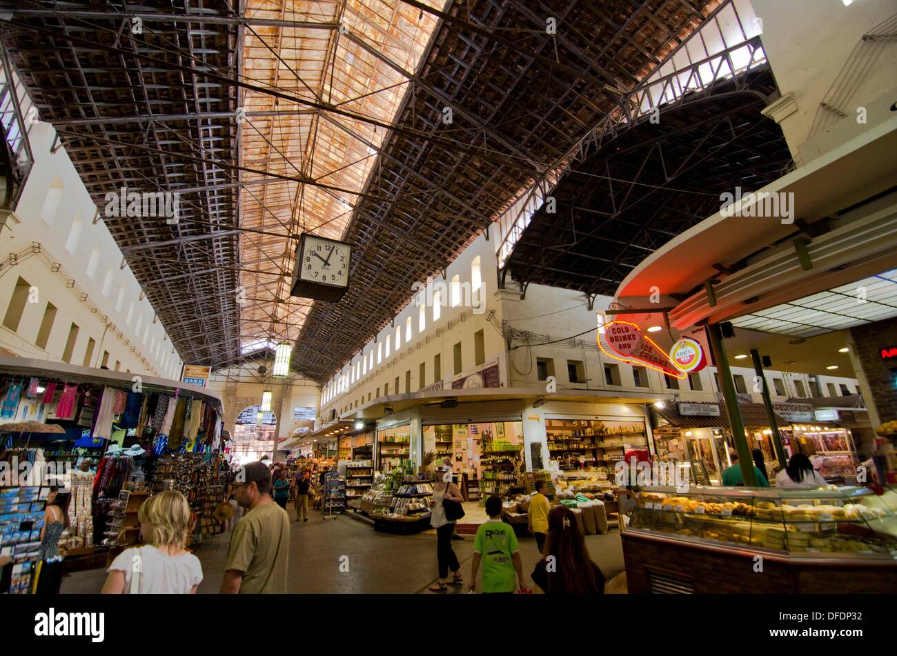 Market Hall, Chania, Crete, Greece Stock Photo 61153654 Alamy