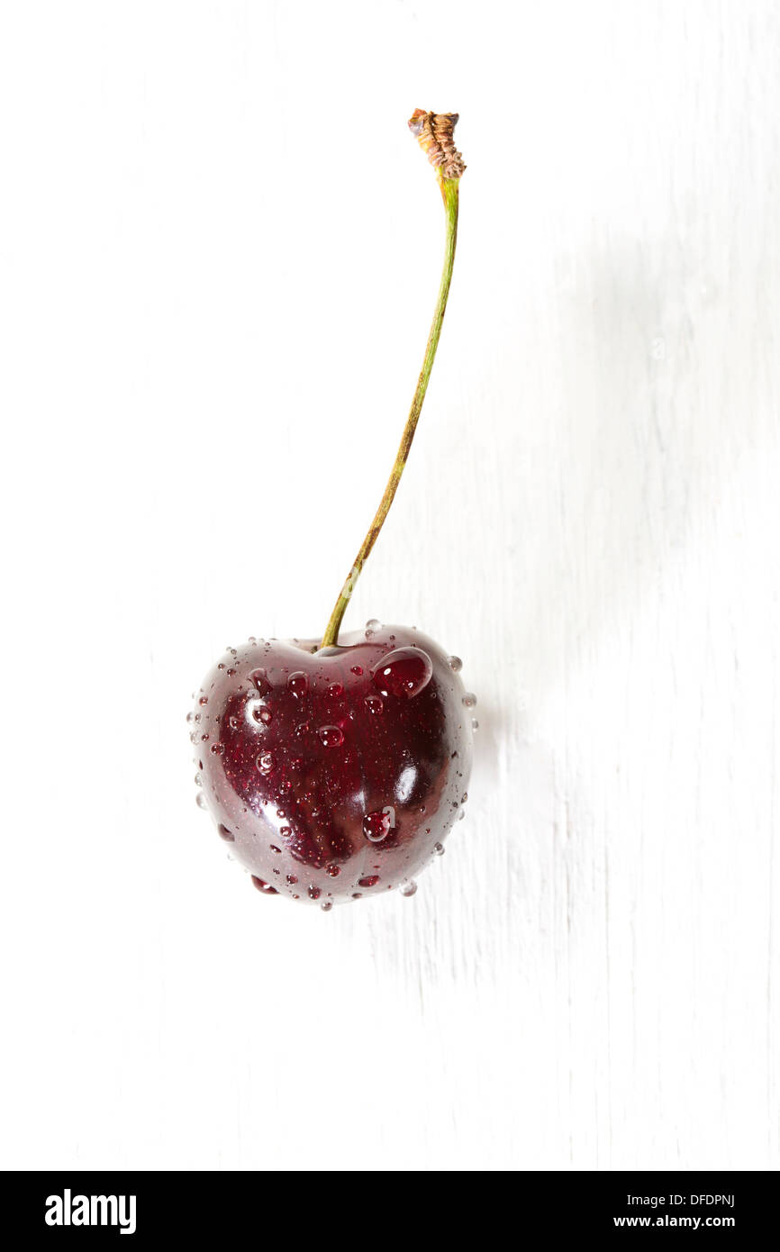 Wooden table food Cut Out Stock Images & Pictures - Alamy