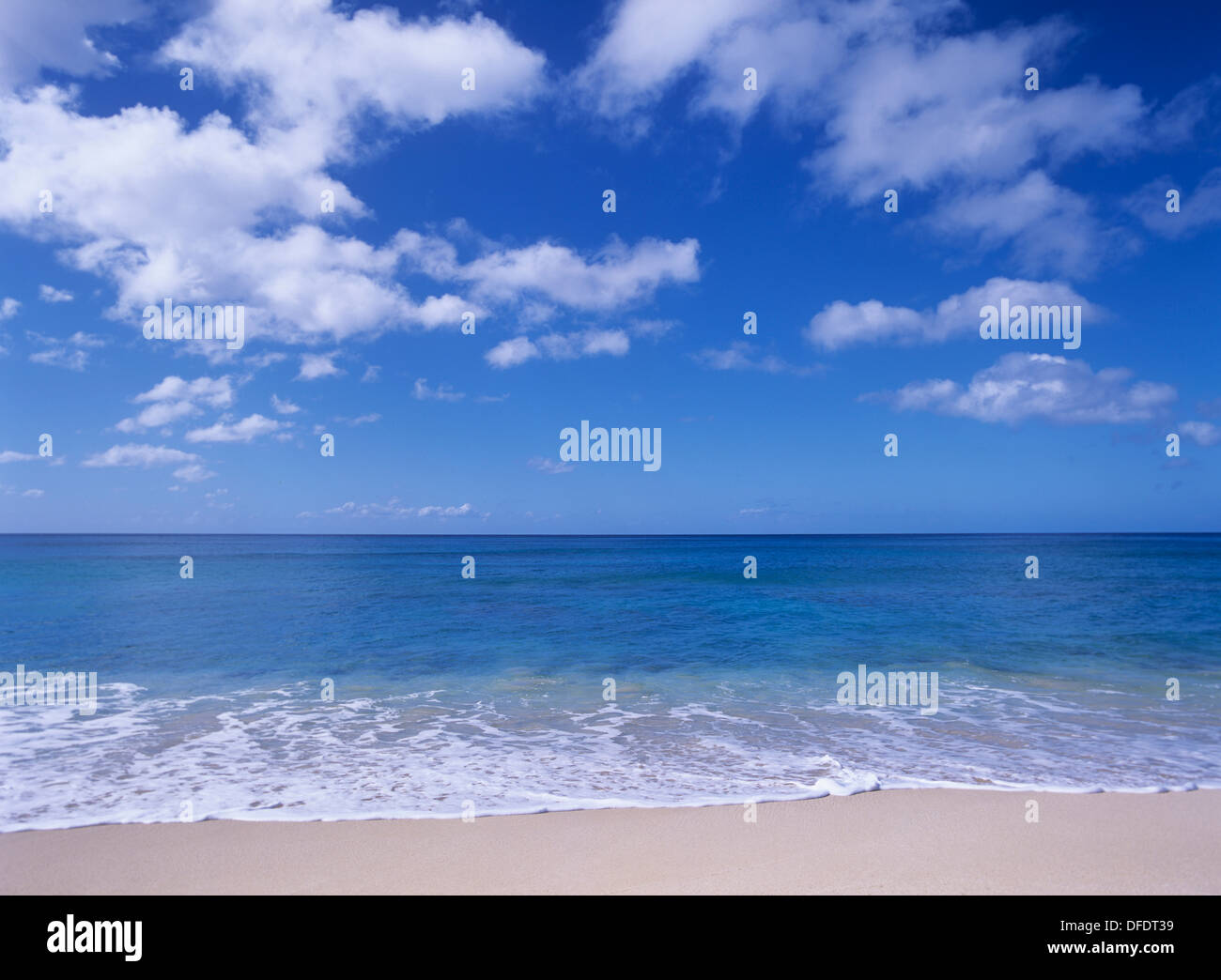 Oahu Island, Hawaii Stock Photo