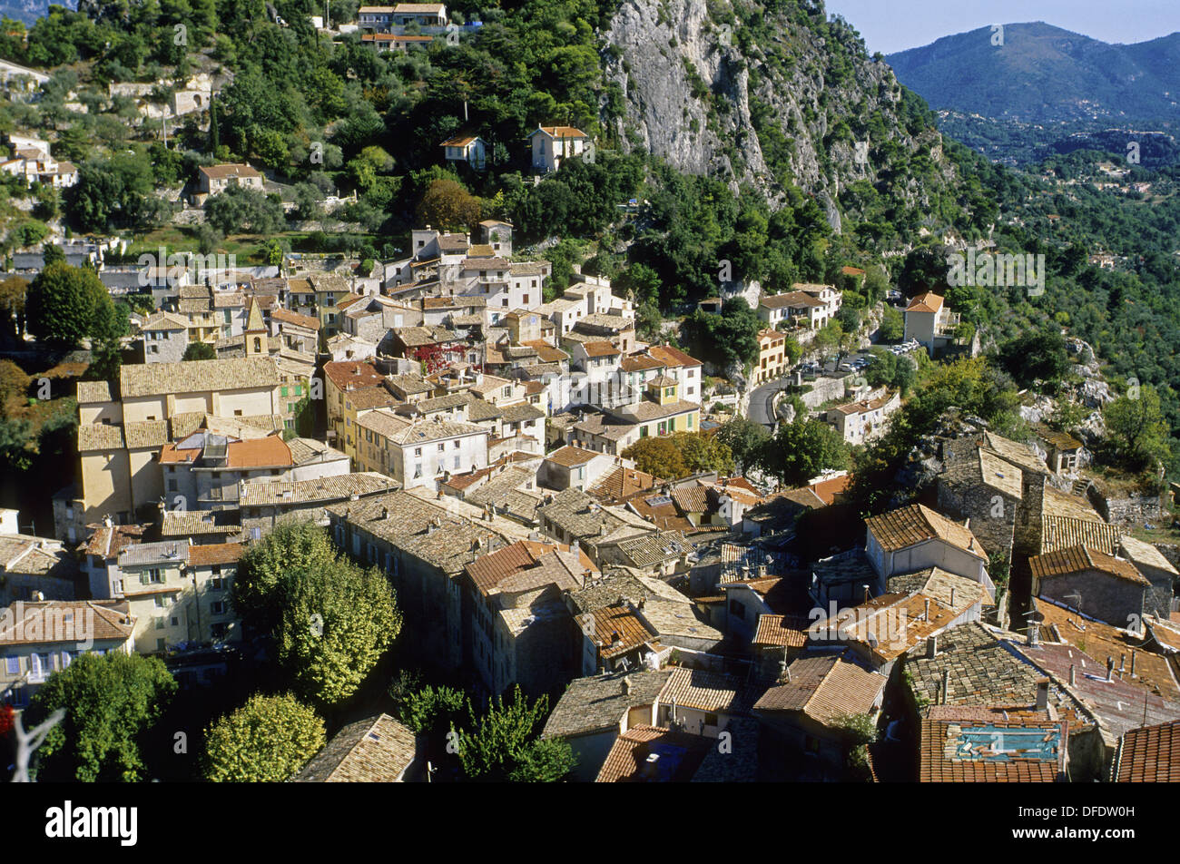 Gilette Esteron valley Alpes-Maritimes 06 France French Riviera Cote d´Azur  Europe Stock Photo - Alamy