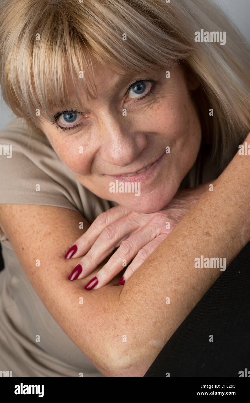 Portrait beautiful woman senior-Third Age, Women, Older Women, Mature Women  Face Stock Photo - Alamy