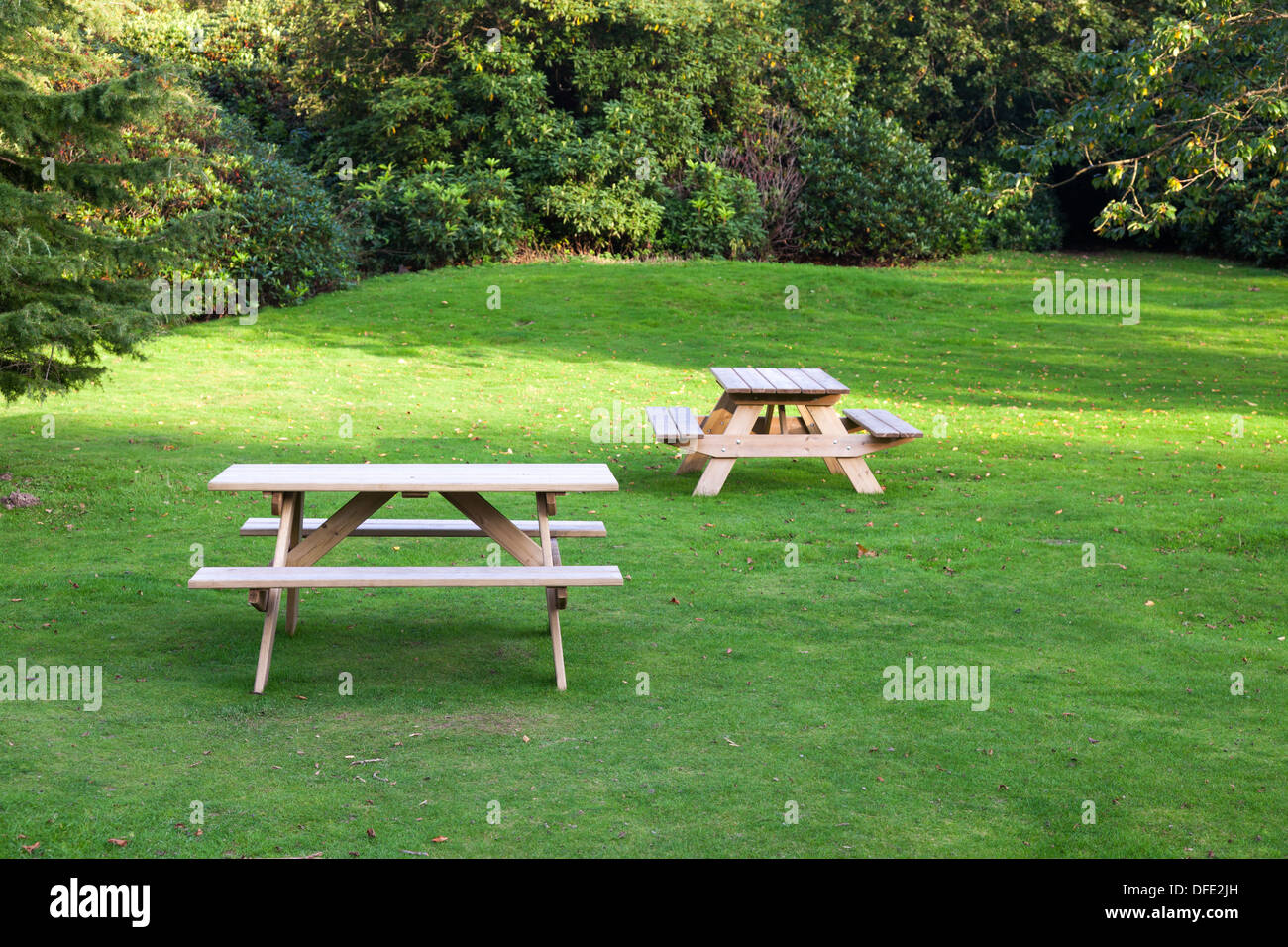 Rural picnic tables hires stock photography and images Alamy