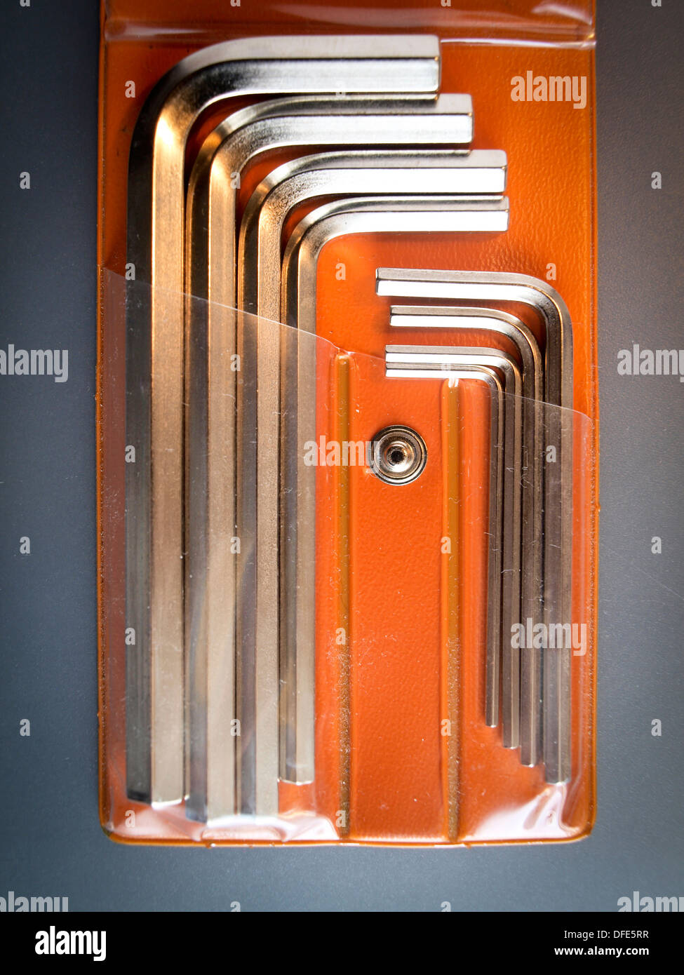 Collection of Allen keys Stock Photo Alamy