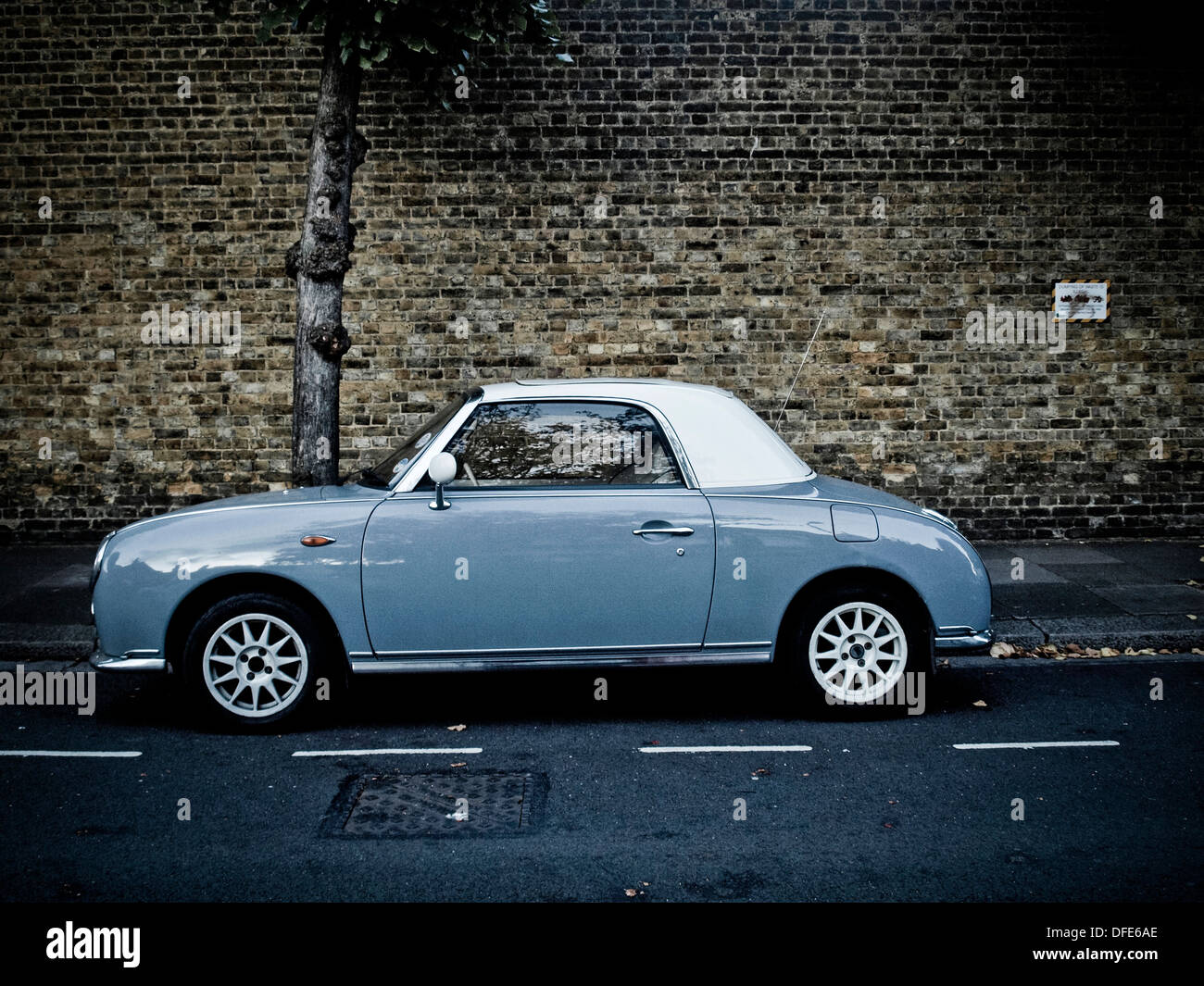 Vintage car, Acton district, London, England, UK Stock Photo Alamy