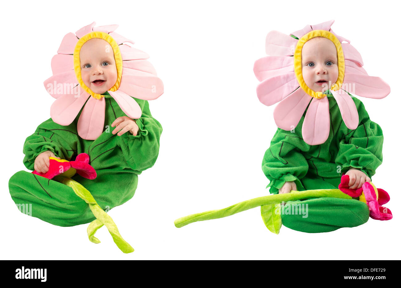 Beautiful Little Flowers Printed Dress For Baby Boy