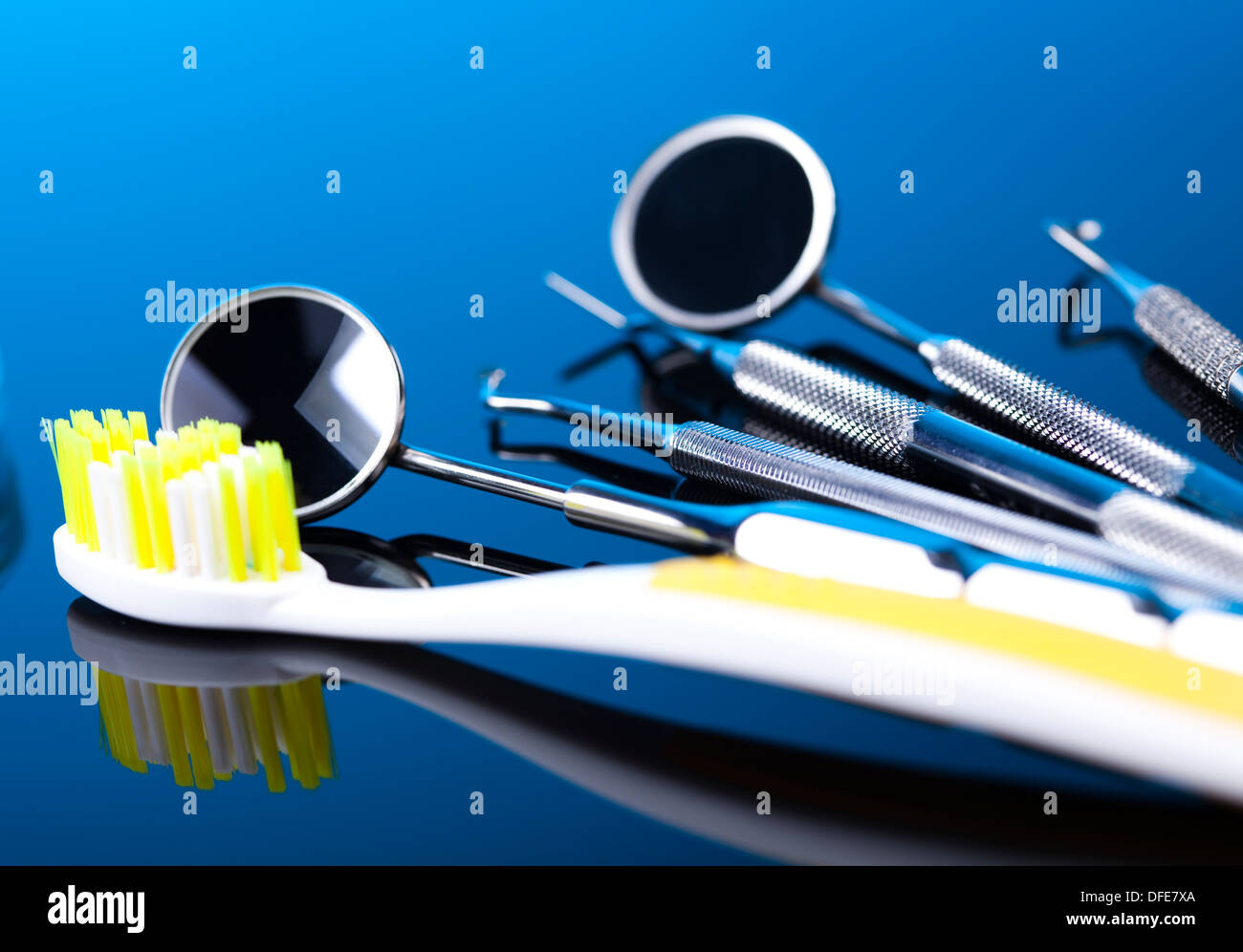 Dental tools and equipment Stock Photo Alamy