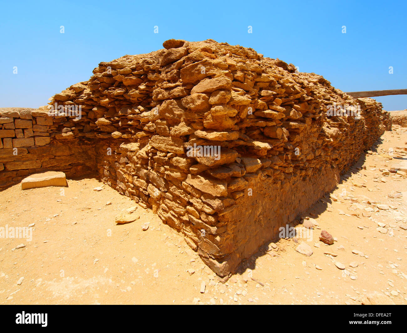 New archaeological discoveries, Saqqara necropolis, Egypt Stock Photo