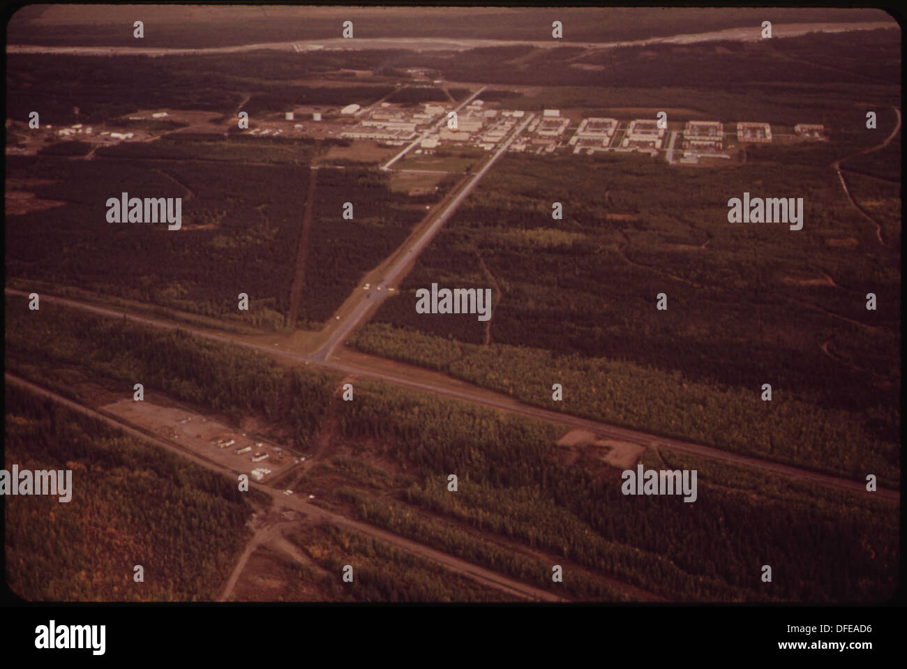FORT GREELY, ARMY'S ARCTIC WARFARE TRAINING CENTER, WITH JARVIS CREEK