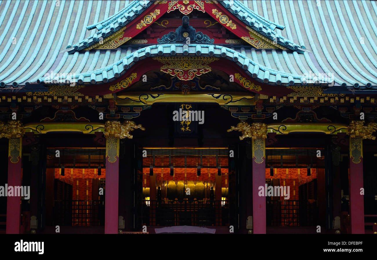 Nezu Shrine Stock Photo