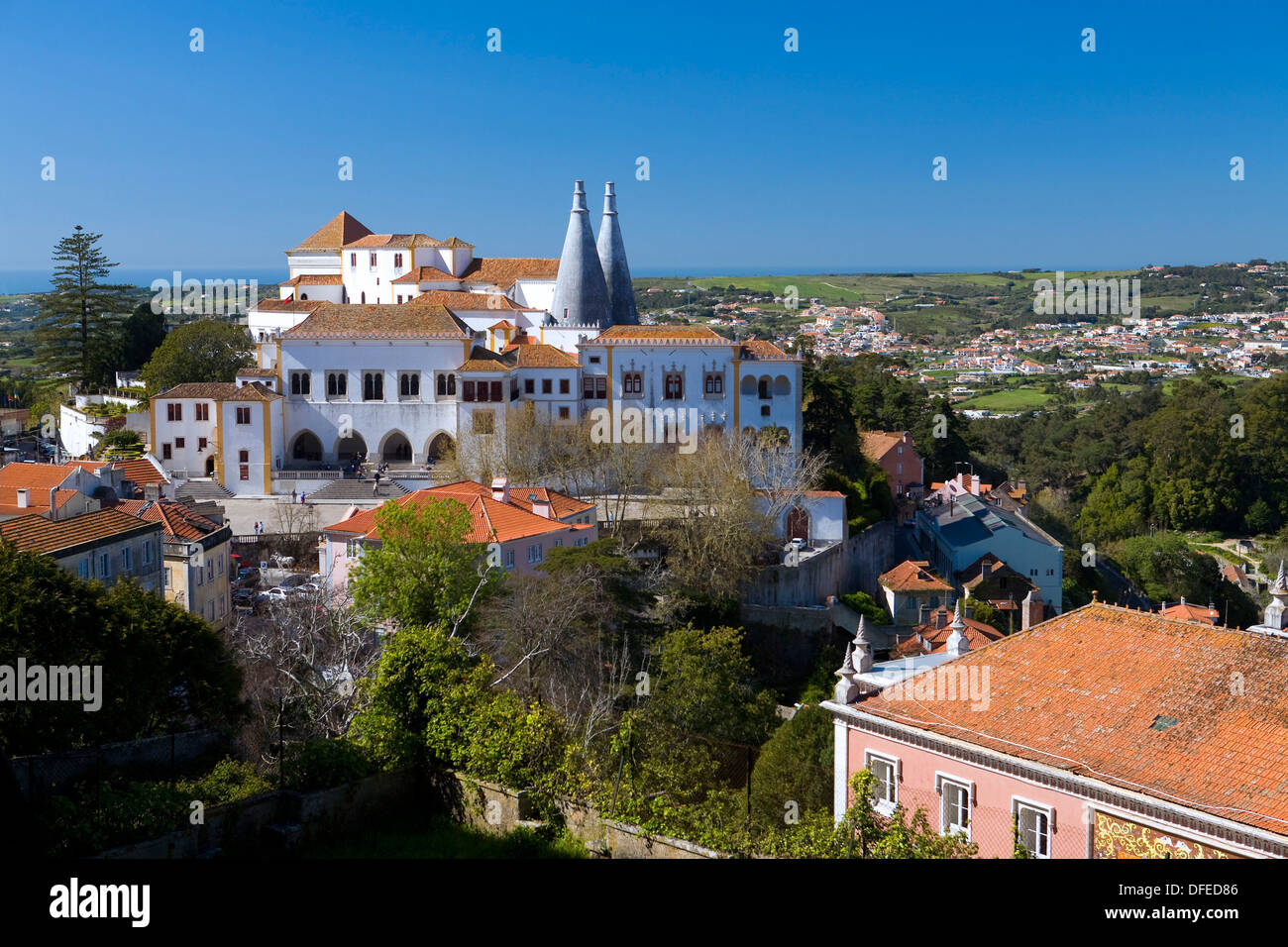 Sintra National Palace, Sintra, UNESCO World Heritage Site Lisboa