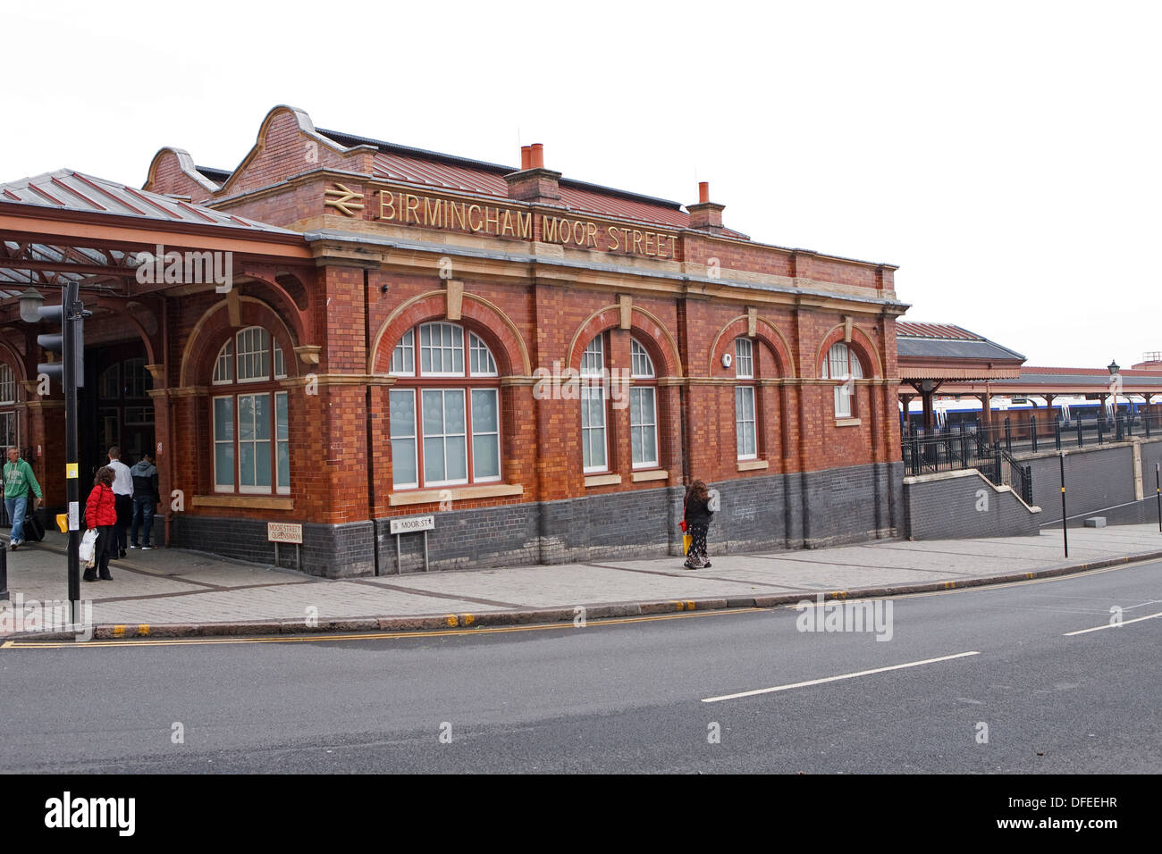 Birmingham Moor Street railway Station Stock Photo Alamy