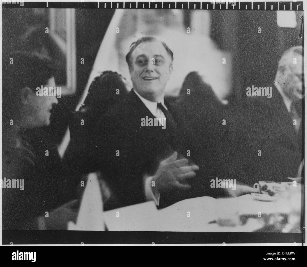 President f d roosevelt Black and White Stock Photos & Images - Alamy
