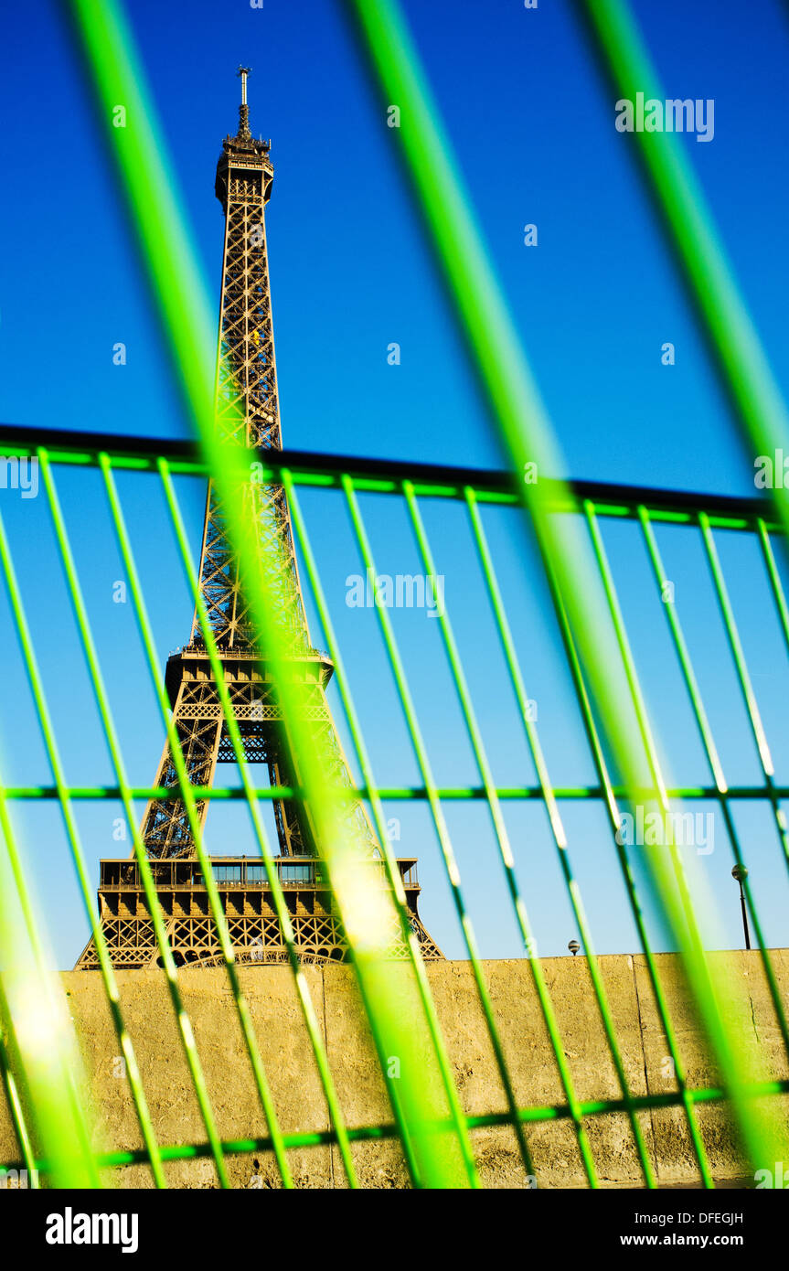 Eiffel tower view through hi-res stock photography and images - Alamy