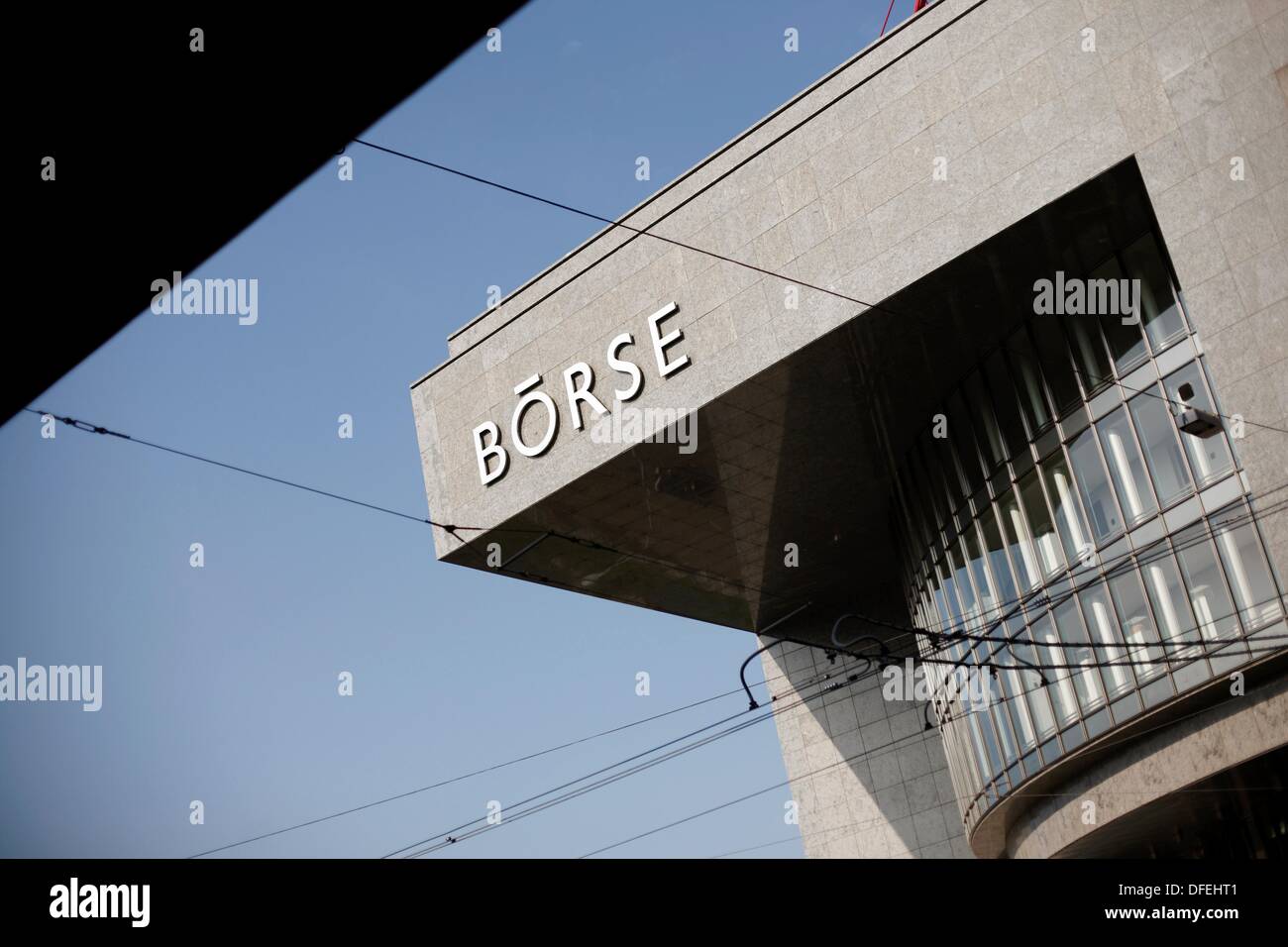 The Stock Exchange or Borse in Zurich in Switzerland Stock Photo - Alamy