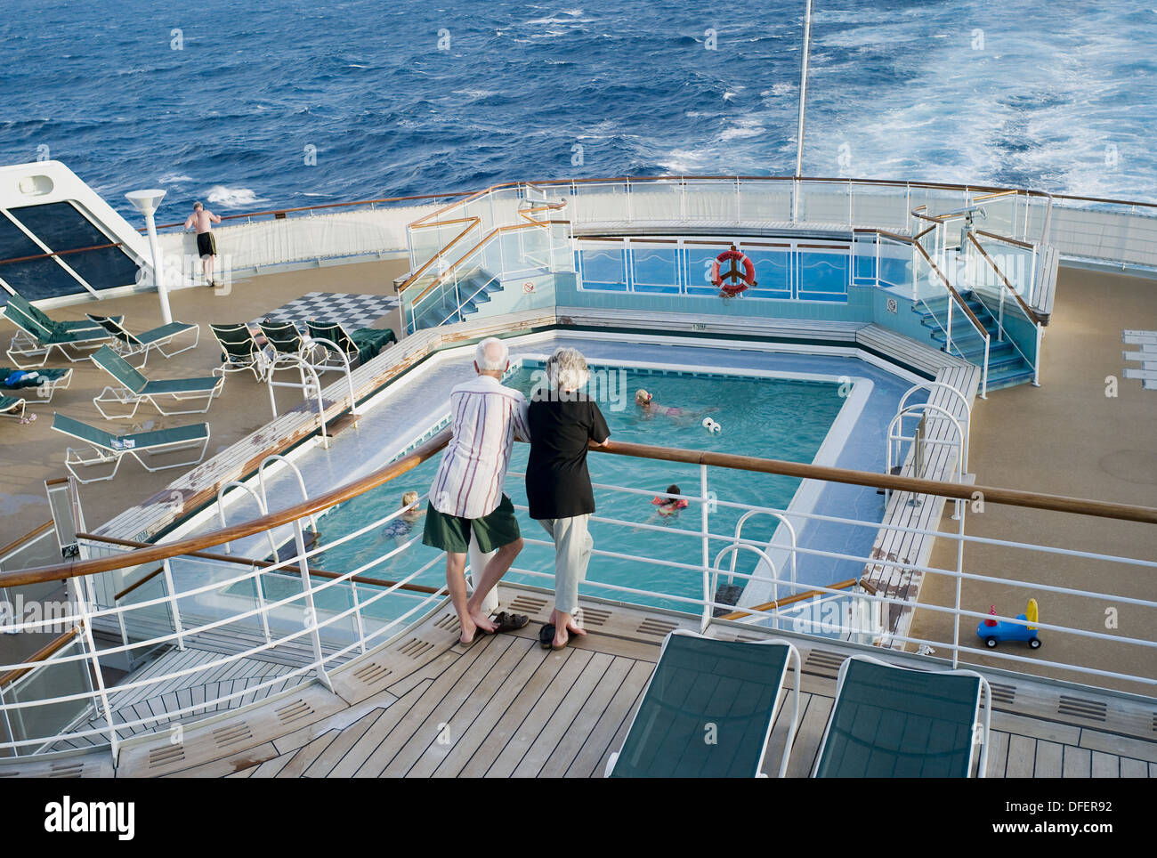 Man standing on ship deck hi-res stock photography and images - Alamy