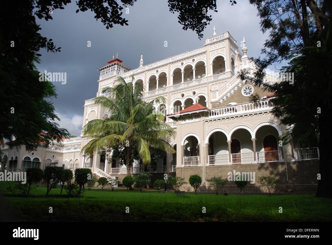 Gandhi National Memorial Society Agakhan Palace Pune, Mharashtra, India Stock Photo Alamy
