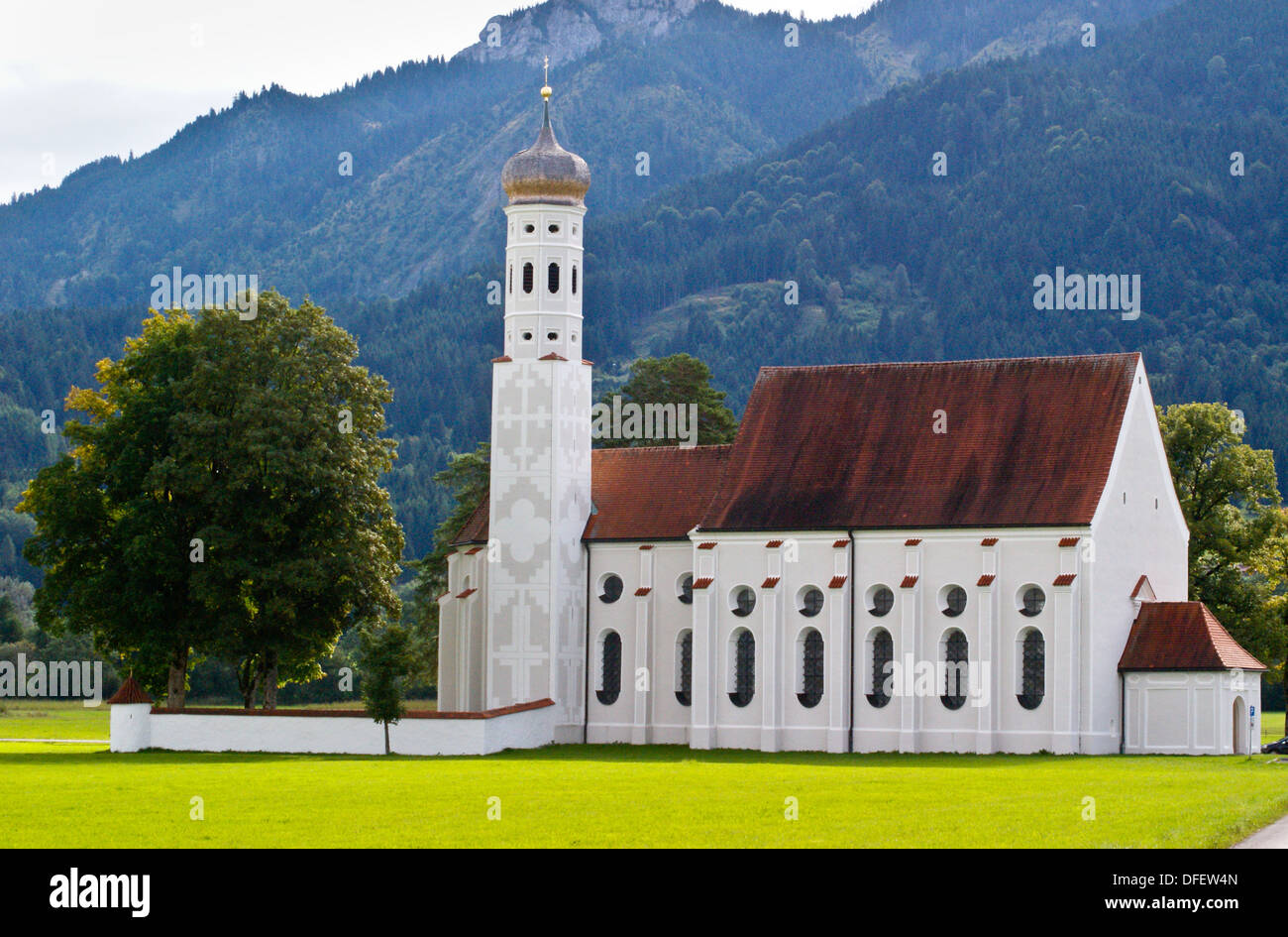 Baroque Colomanskirche, Church of St. Coloman, 1673-85, Schwangau ...
