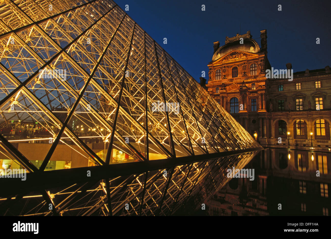 Le Louvre. Paris. France Stock Photo