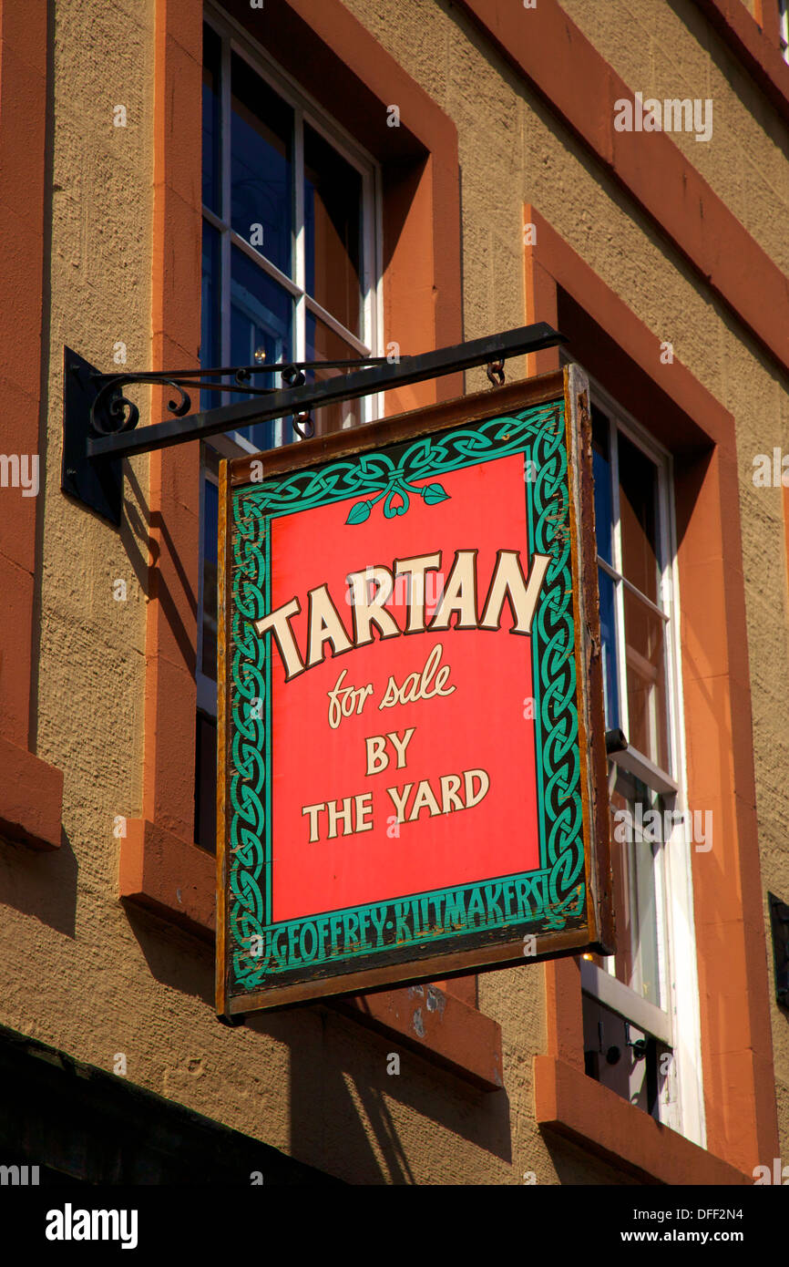 Street signs, Edinburgh, Scotland Stock Photo Alamy