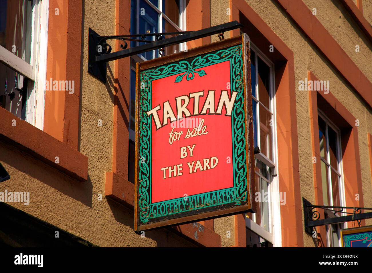 Street signs, Edinburgh, Scotland Stock Photo Alamy