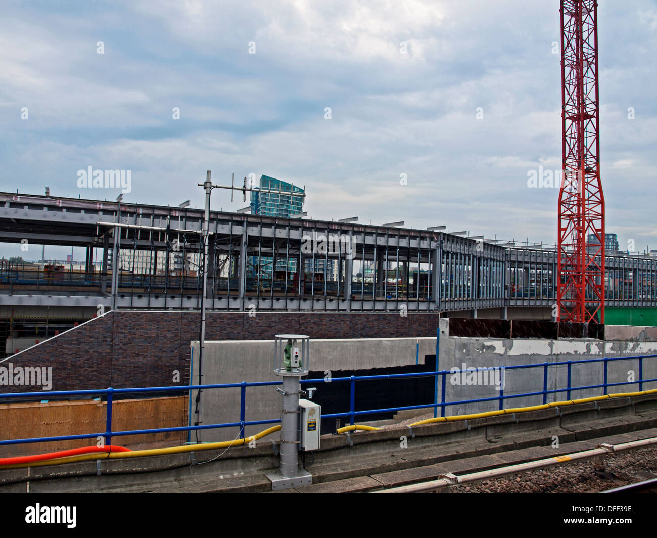 The pudding mill lane crossrail construction site hires stock