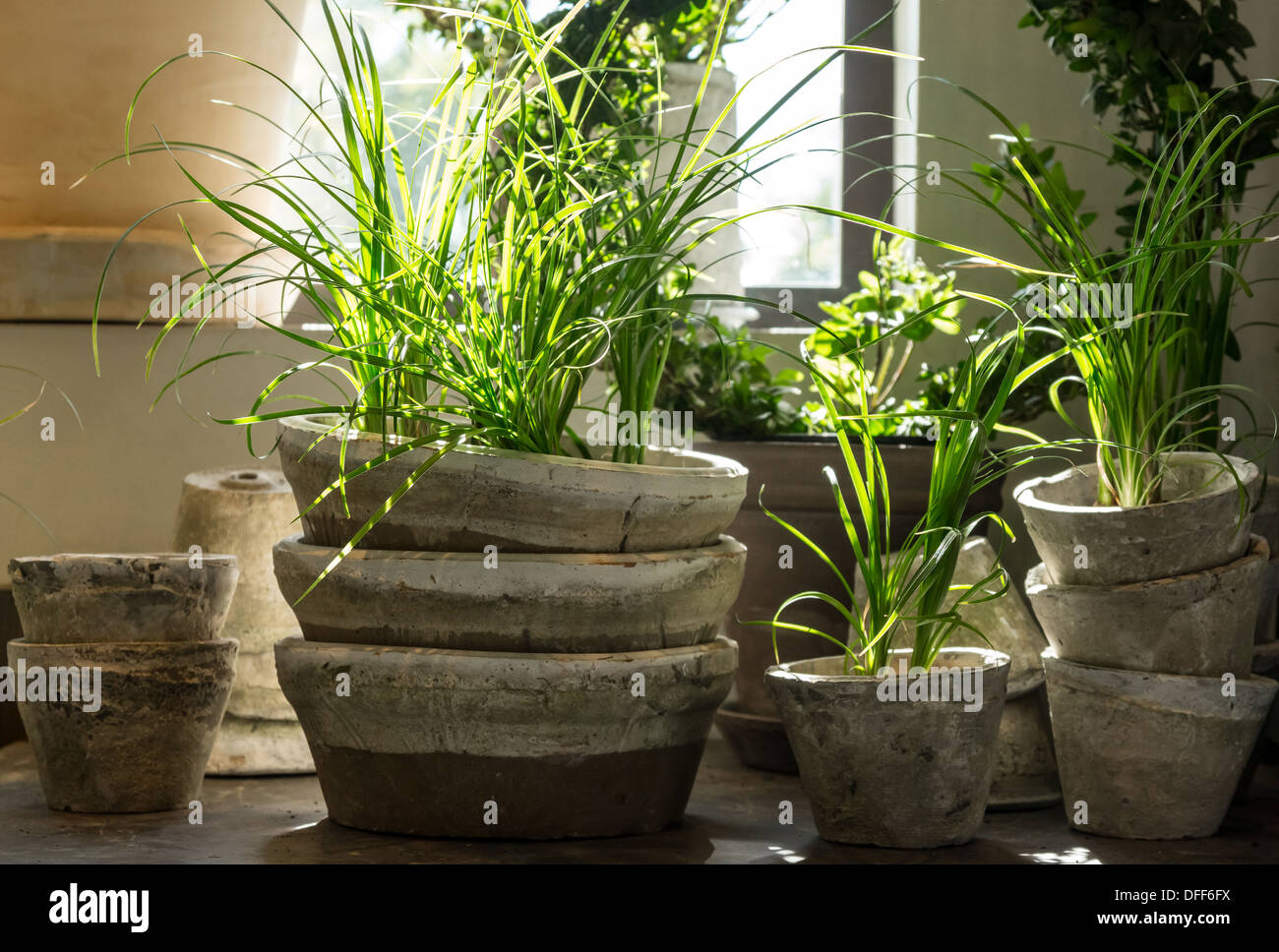Old clay pots hires stock photography and images Alamy